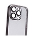 SoFetch Zwart Lensbescherming Hardcase Hoesje voor de iPhone 15 Pro