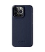 Melkco Donkerblauw Litchee Hybride Hoesje voor de iPhone 15 Pro