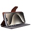 Mercury Grijs Goospery Textiel Bookcase Hoesje voor de iPhone 15 Pro