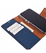 Mercury Donkerblauw Goospery Textiel Bookcase Hoesje voor de iPhone 15 Pro