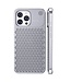 SoFetch Zilver Warmteafvoerend Hardcase Hoesje voor de iPhone 15 Pro