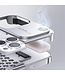 SoFetch Zilver Warmteafvoerend Hardcase Hoesje voor de iPhone 15 Pro