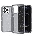 SoFetch Zilver Glitters Hardcase Hoesje voor de iPhone 15 Pro Max