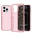 SoFetch Roze Glitters Hardcase Hoesje voor de iPhone 15 Pro Max