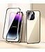 DUX DUCIS Goud Lensbescherming Fullbody Hoesje voor de iPhone 15 Pro Max