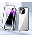 SoFetch Zilver Lensbescherming Fullbody Hoesje voor de iPhone 15 Pro Max