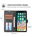 SoFetch Zwart Modern Bookcase Hoesje voor de iPhone 15 Pro Max