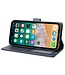 SoFetch Blauw Modern Bookcase Hoesje voor de iPhone 15 Pro Max