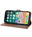 SoFetch Bruin Modern Bookcase Hoesje voor de iPhone 15 Pro Max