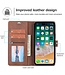 SoFetch Bruin Modern Bookcase Hoesje voor de iPhone 15 Pro Max