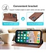 SoFetch Bruin Modern Bookcase Hoesje voor de iPhone 15 Pro Max