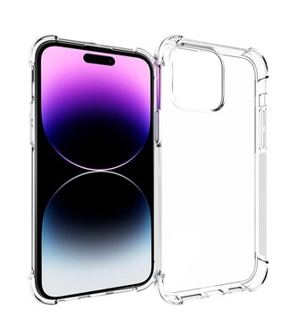 SoFetch Transparant TPU Hoesje iPhone 15 Pro Max