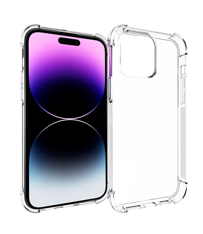 SoFetch Transparant TPU Hoesje voor de iPhone 15 Pro Max