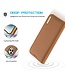 DUX DUCIS Bruin RFID Flipcover Hoesje voor de iPhone 15 Pro Max