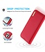 DUX DUCIS Rood RFID Flipcover Hoesje voor de iPhone 15 Pro Max