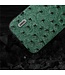 Abeel Groen Struisvogel Hybride Hoesje voor de iPhone 15 Pro Max
