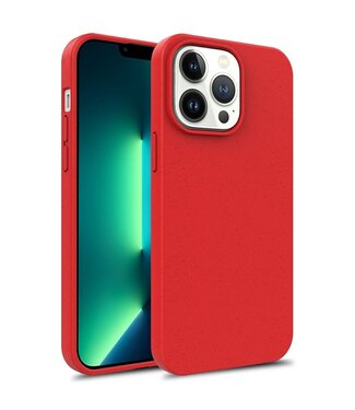 SoFetch Rood Mat TPU Hoesje iPhone 15 Pro Max