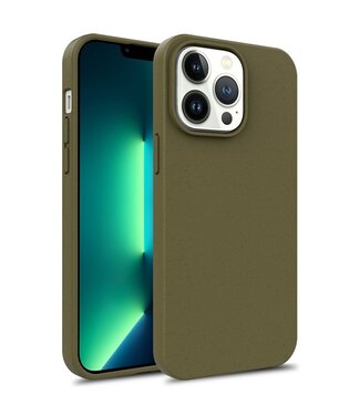 SoFetch Legergroen Mat TPU Hoesje iPhone 15 Pro Max