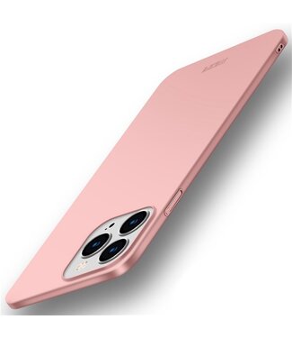 Mofi Roze Slim Mat Hardcase Hoesje iPhone 15 Pro Max