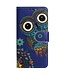 SoFetch  Uil Bookcase Hoesje met Polsbandje voor de iPhone 15 Pro Max