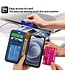 SoFetch Blauw Pasjeshouder Glad Bookcase Hoesje voor de iPhone 15 Pro Max