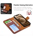 SoFetch Bruin Pasjeshouder Glad Bookcase Hoesje voor de iPhone 15 Pro Max