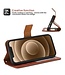 SoFetch Bruin Pasjeshouder Glad Bookcase Hoesje voor de iPhone 15 Pro Max