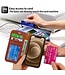 SoFetch Bruin Pasjeshouder Glad Bookcase Hoesje voor de iPhone 15 Pro Max