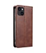 SoFetch Bruin Elegant Bookcase Hoesje voor de iPhone 15 Pro Max