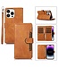 SoFetch Lichtbruin Wallet Bookcase Hoesje voor de iPhone 15 Pro Max