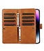 SoFetch Lichtbruin Wallet Bookcase Hoesje voor de iPhone 15 Pro Max