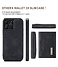 SoFetch Zwart Magnetisch Wallet 2 in 1 Hoesje voor de iPhone 15 Pro Max
