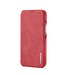 LC.IMEEKE Rood Pasjeshouder Flipcover Hoesje voor de iPhone 15 Pro Max