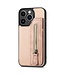 SoFetch Roze Pasjeshouder 2 in 1 Hoesje voor de iPhone 15 Pro Max