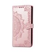 SoFetch Roze Mandala Wallet Hoesje voor de iPhone 15 Pro Max
