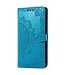 SoFetch Blauw Mandala Bookcase Hoesje voor de iPhone 15 Pro Max