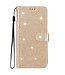 SoFetch Goud Glitters Bookcase Hoesje voor de iPhone 15 Pro Max