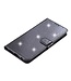 SoFetch Zwart Glitters Bookcase Hoesje voor de iPhone 15 Pro Max