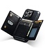 DG.Ming Zwart Pasjeshouder Glitters 2 in 1 Hoesje voor de iPhone 15 Pro Max