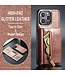 DG.Ming Rosegoud Pasjeshouder Glitters 2 in 1 Hoesje voor de iPhone 15 Pro Max