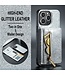 DG.Ming Zilver Pasjeshouder Glitters 2 in 1 Hoesje voor de iPhone 15 Pro Max