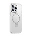X-Level Wit MagSafe Houder Hybride Hoesje voor de iPhone 15 Pro Max