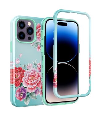 SoFetch Bloem Fullbody Hoesje iPhone 15 Pro Max
