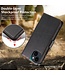 SoFetch Zwart RFID Bookcase Hoesje voor de iPhone 15 Pro Max