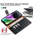SoFetch Rood RFID Bookcase Hoesje voor de iPhone 15 Pro Max