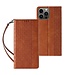 SoFetch Bruin Modern Bookcase Hoesje voor de iPhone 15 Pro Max
