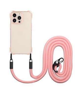 SoFetch Roze Valbestendig TPU Hoesje iPhone 15 Pro Max
