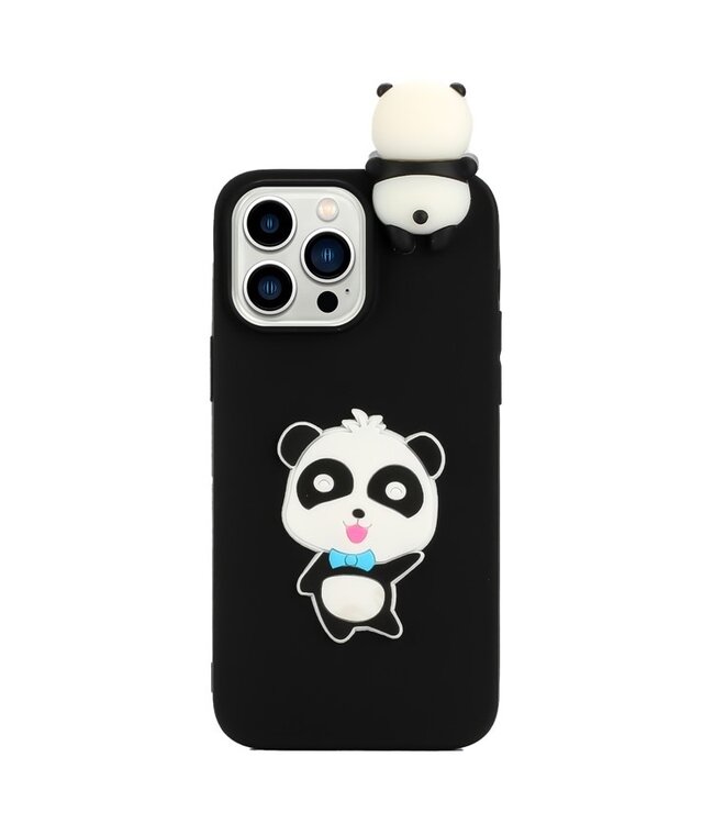 SoFetch  Panda Backcover Hoesje voor de iPhone 15 Pro Max