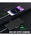 SoFetch Zwart Nappa Textuur Bookcase Hoesje voor de iPhone 15 Pro Max