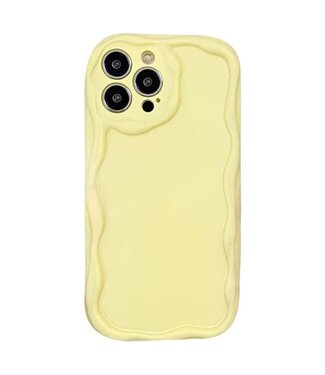 SoFetch Geel Candy TPU Hoesje iPhone 15 Pro Max